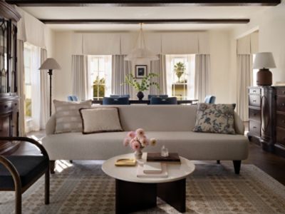The Langham Huntington, Pasadena Royce Suite boasts a quiet location and an opulently-furnished bedroom.